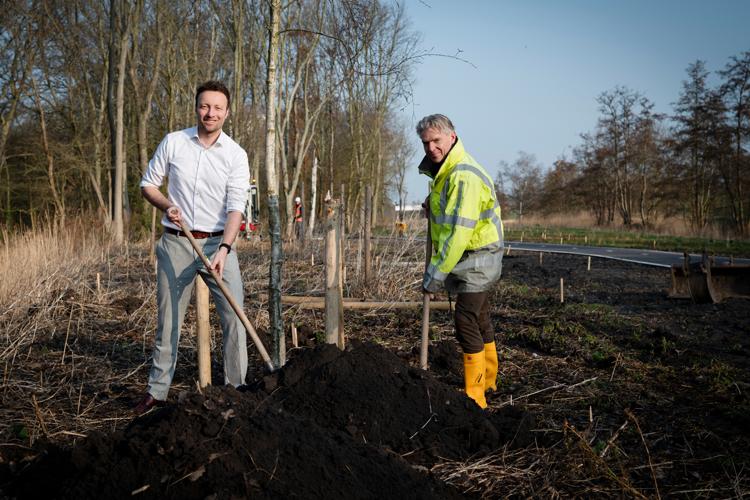 Mannen die graven