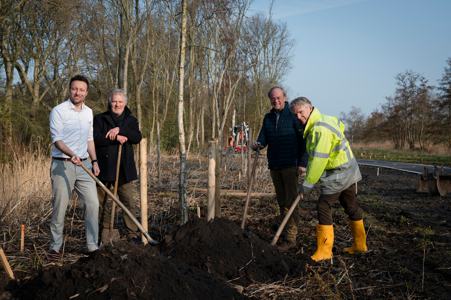 Mannen die graven 