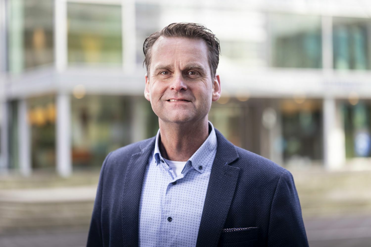 Martin Warmerdam, omgevingsmanager bij WarmtelinQ.