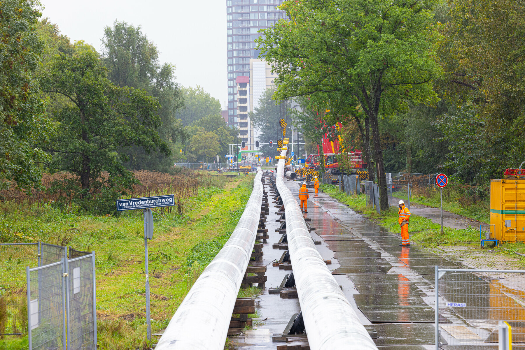 Aanleg warmteleidingen in Rijswijk door WarmtelinQ