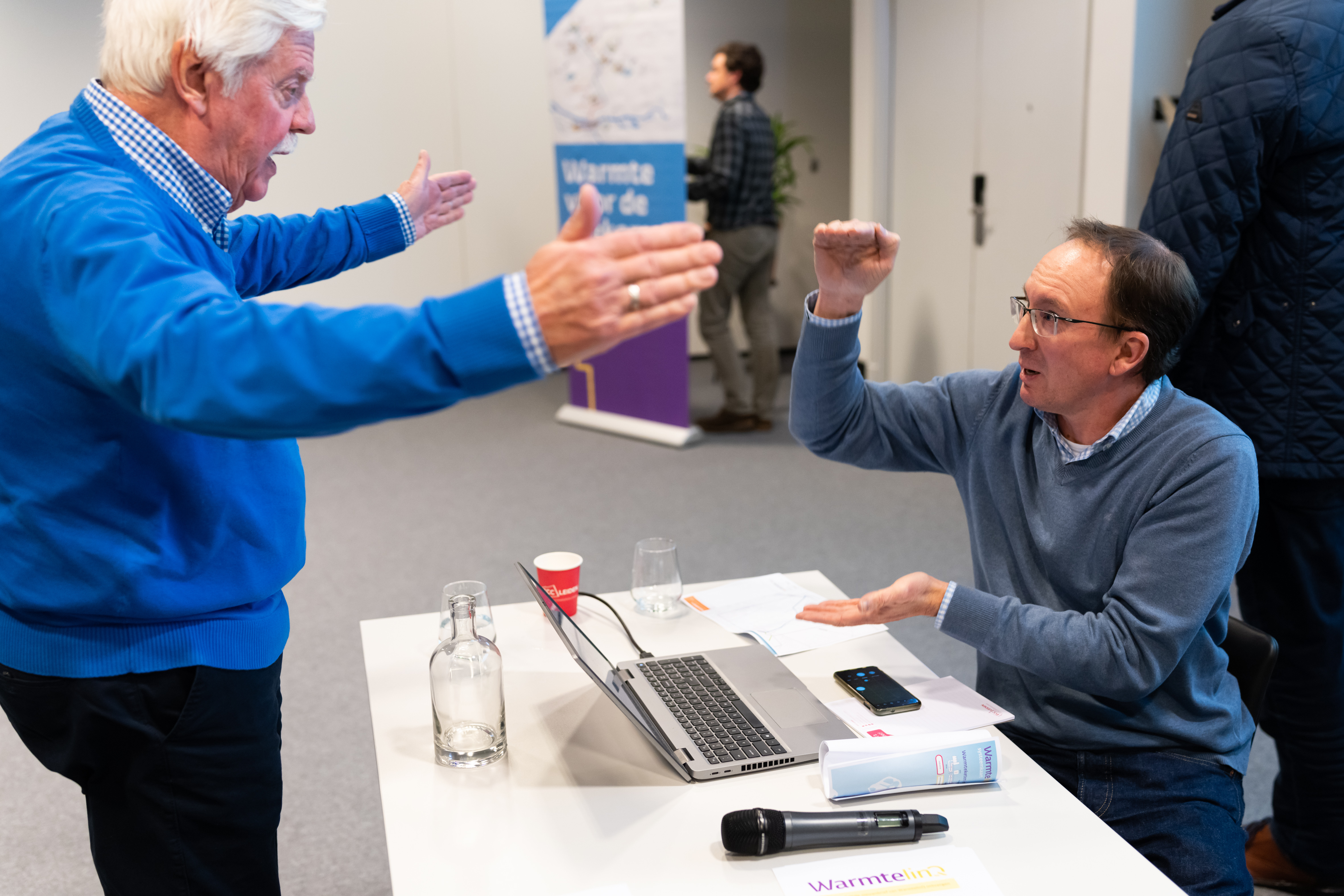 WarmtelinQ gesprek in Leiden over gebied tracedeel langs de Rijnlandroute